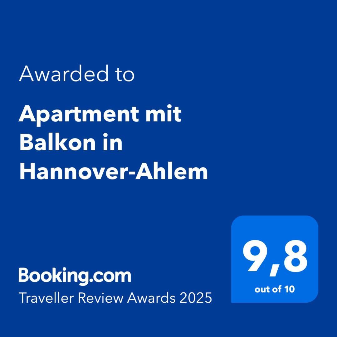 Apartment Mit Balkon In Hannover-Ahlem Eksteriør billede